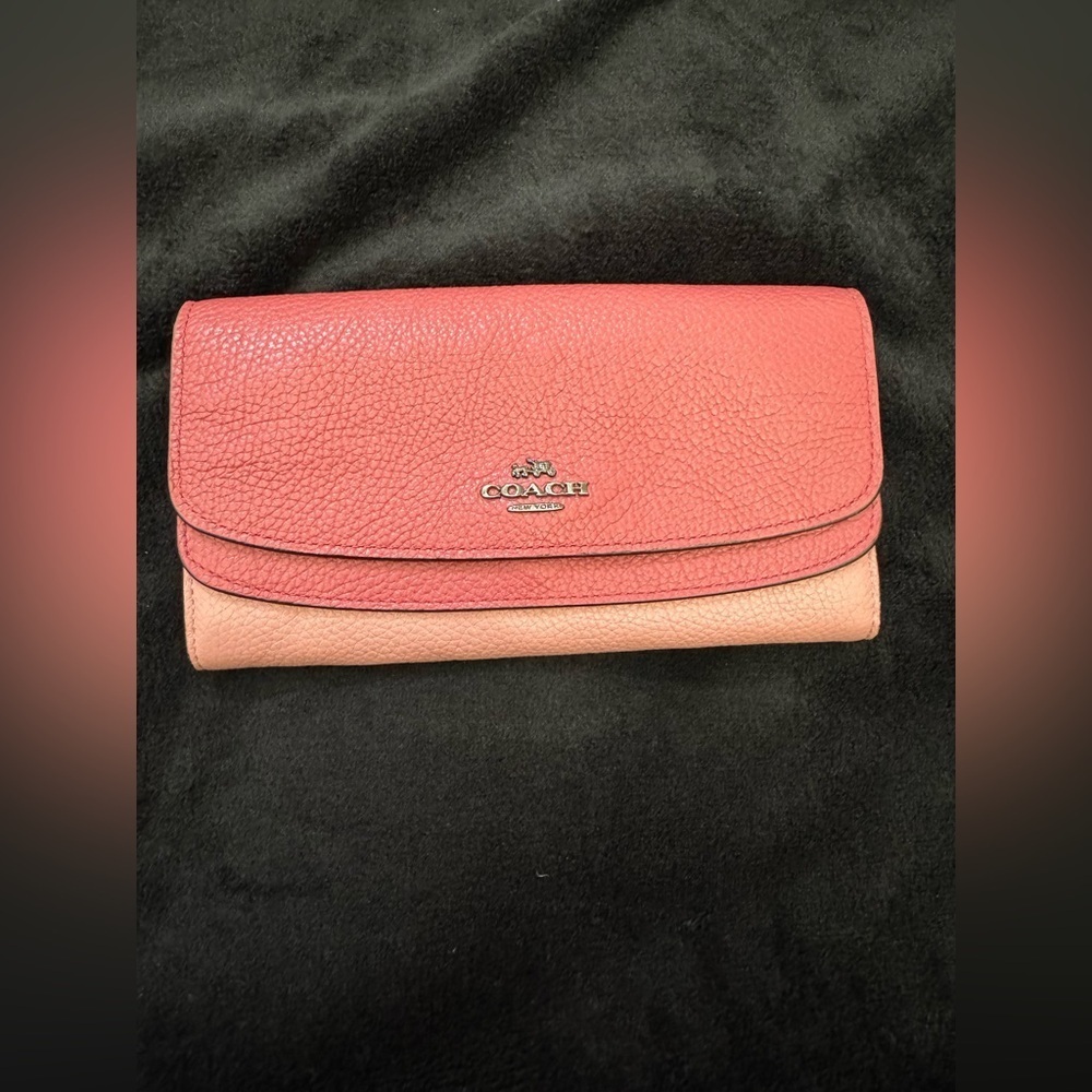 Coach Pink 2 toned Women's wallet